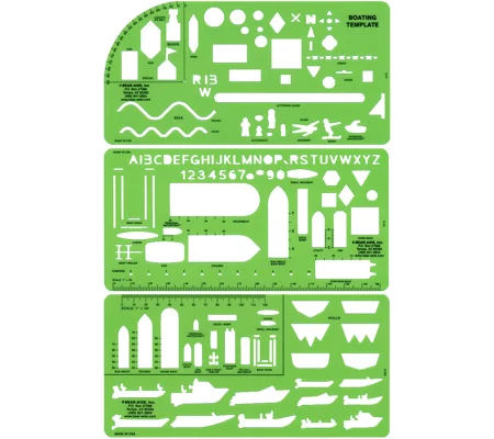 Boat Template Set Clearance No Longer Made