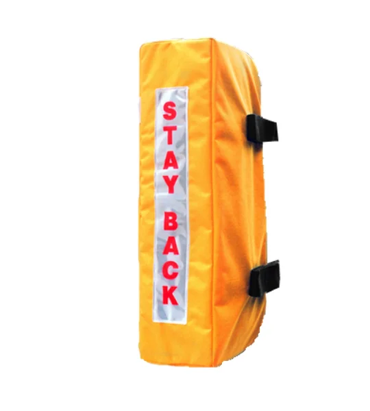 Skull Saver Stay Back Yellow Ladder Boot Cover