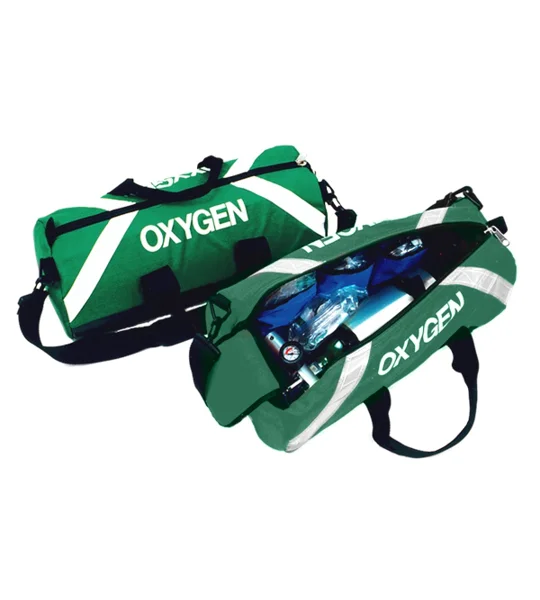 Padded Green Roll Oxygen bag