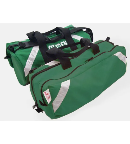 Padded Green Roll Oxygen bag