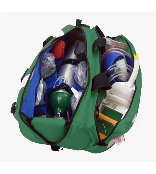 Padded Green Roll Oxygen bag