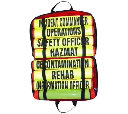 Haz Mat Command Vest Set of 8 Titles