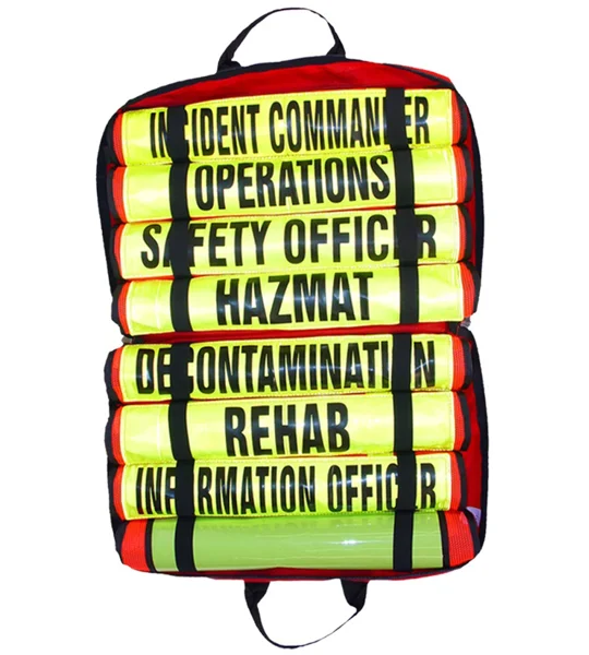 Haz Mat Command Vest Set of 8 Titles