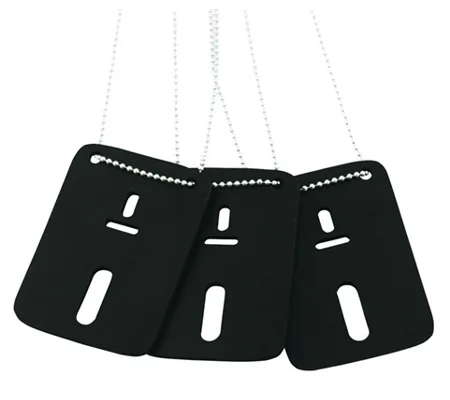 Leather Under Cover Neck Badge Holder
