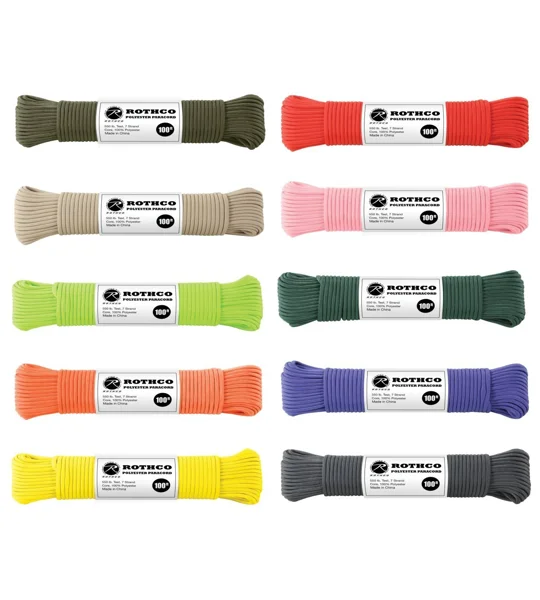 Paracord 550 lb Test Line 100'