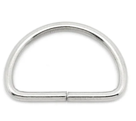 D Ring Silver