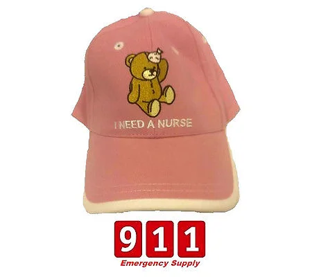 Need a Nurse Ball Cap Pink