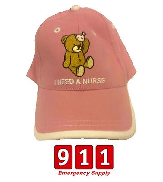 Need a Nurse Ball Cap Pink