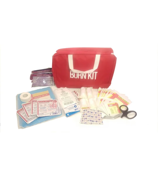 Red Burn Kit Bag Module Insert Stocked 57 Piece