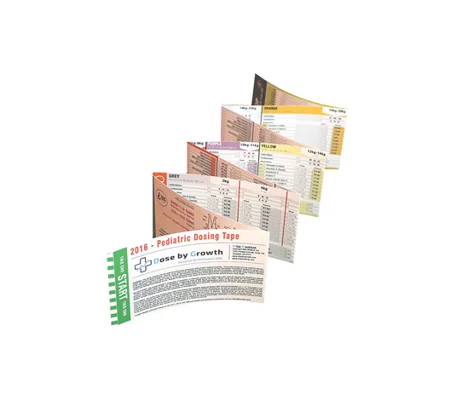 Dose By Growth Pediatric Tape Broselow Type