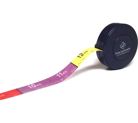 Dose By Growth Pediatric Tape Mini Broselow Type