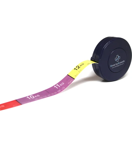 Dose By Growth Pediatric Tape Mini Broselow Type