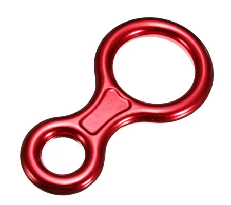 35Kkn Rappel Rock Climbing Gear Belay Descender Figure of 8 Aluminum