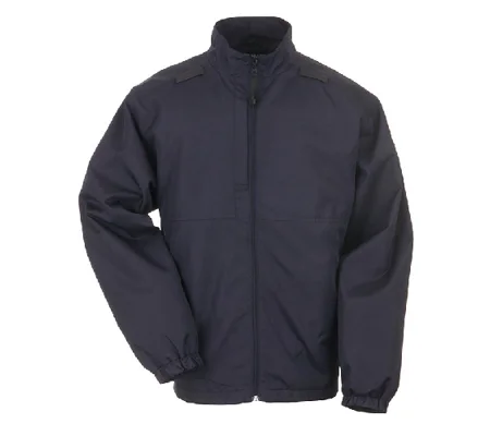 Lined Packable Jacket Black