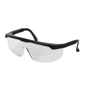 Black Frame Basic ANSI OSHA Safety Glasses