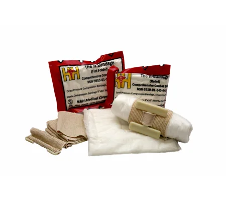 H Bandage Tactical Compression Dressing 8 X 10
