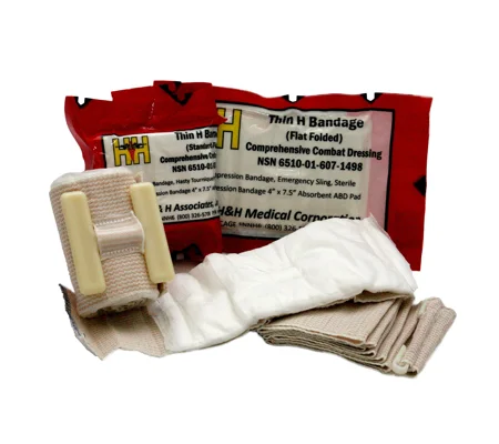 Thin H Bandage Compression Dressing Rolled
