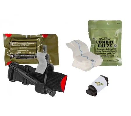 Individual Patrol Officer Down Kit IPOK NAR With Combat Gauze
