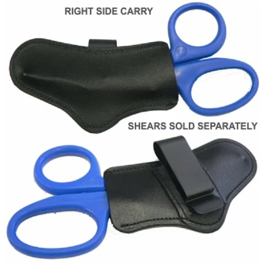 Leather EMT Scissor Holder Sheath