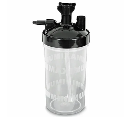 Bubble Humidifier for Oxygen 3 PSI Safety Valve