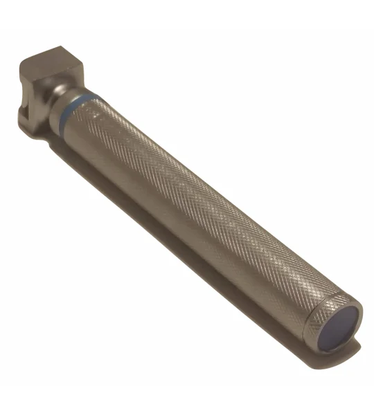 Peds Small Conventional Laryngoscope Handle Penlite 2 AA Blue Line