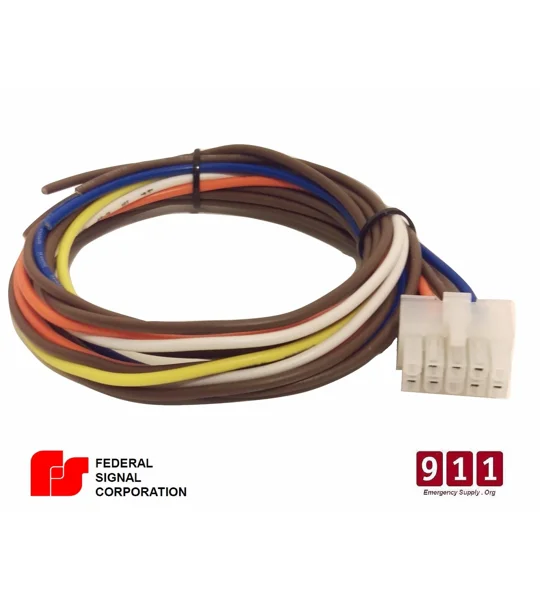 Federal Signal Siren Power Harness 10 Pin Cable PA300 690010