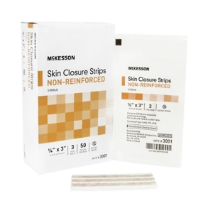 Skin Closure Steri Strip Nonwoven Flexible Tan 1/4 X 3 Inc..