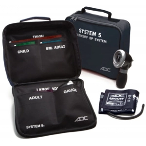 System 5 BP Unit, Portable, Multi-Color, 5 Cuff Sizes