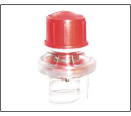 Peep Valve Disposable Pressure Manometer Ventilator Red Cap