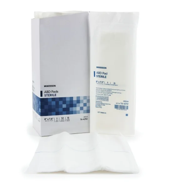 Abdominal Combine Pad Non Woven 7-1/2 X 8