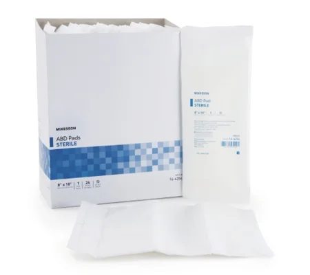 Abdominal Combine Pad NonWoven 8 x 10