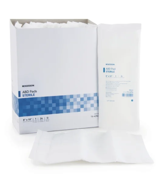 Abdominal Combine Pad NonWoven 8 x 10