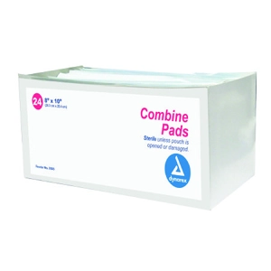 Abdominal Combine Pad Non Woven Fluff 8 X 10