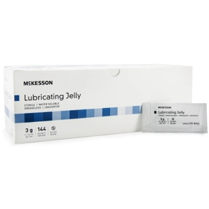 Lubricating Jelly 3 Gram Individual Packet Sterile 50 Pack