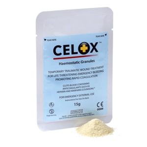 Celox Hemostatic Clotting Agents 15g