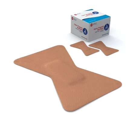 Flexible Fabric Bandage " Band Aid " Fingertip 1 3/4 x 2 Box 50