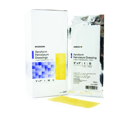Xeroform Petrolatum Dressing Gauze Bismuth Tribromophenate 5 x 9