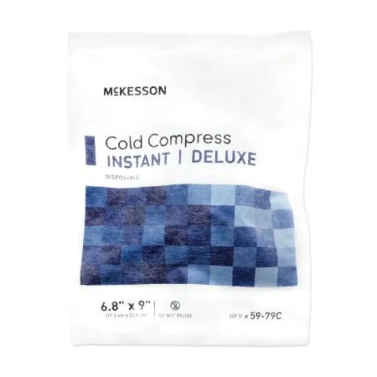 Instant Cold Pack General Purpose Large 6.8 X 9 Inch Soft Cloth
