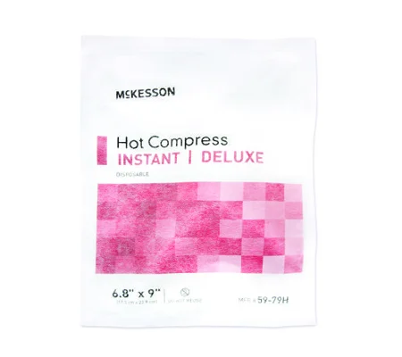 Hot Pack Instant Chemical Heat Deluxe Large 6.8 X 9 Cloth