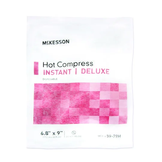 Hot Pack Instant Chemical Heat Deluxe Large 6.8 X 9 Cloth