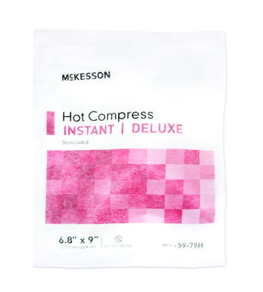 Hot Pack Instant Chemical Heat Deluxe Large 6.8 X 9 Cloth