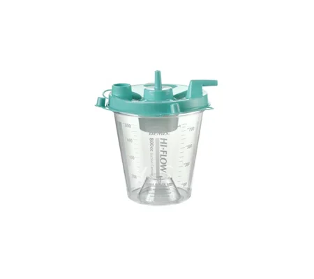 Suction Canister Hi-Flow™ 800 mL Self Sealing Lid