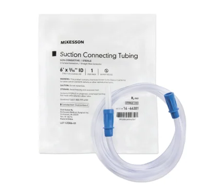Suction Connector Tubing 6 Foot Length 3/16 Female / Male Connector