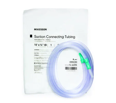 Suction Connector Tubing 10 Foot Length 1/4 Female / Male Connector
