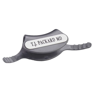 Littmann Stethoscope I.D. Identification Name Tag Grey