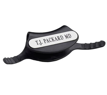 Littmann Stethoscope I.D. Identification Name Tag Black