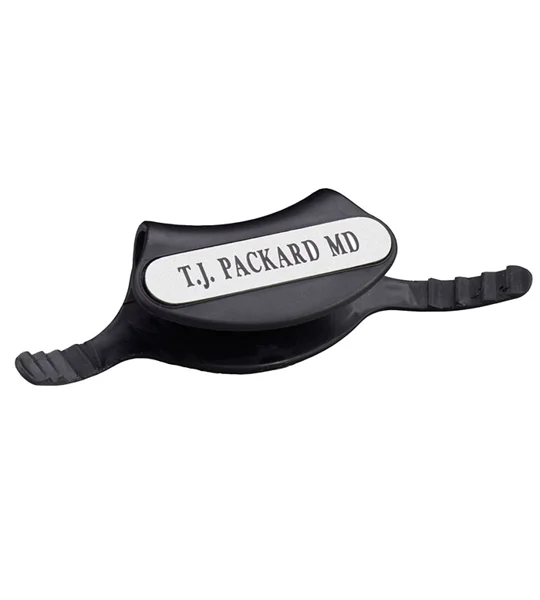 Littmann Stethoscope I.D. Identification Name Tag Black
