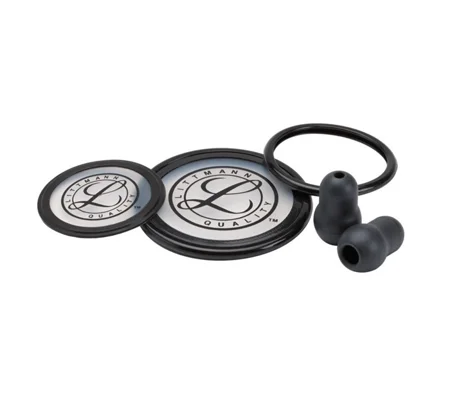 Littmann Spare Parts Kit Cardiology - Classic III Black Ear Tips Diaphragms