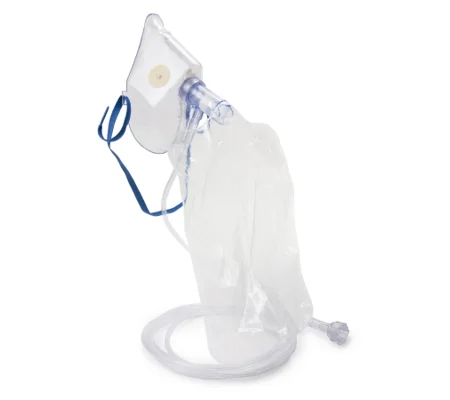 NonRebreather Oxygen Mask Adult Adjustable Elastic Head Strap