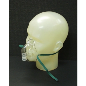 Aerosol Face Mask Elongated Adult Adjustable Elastic Head Strap